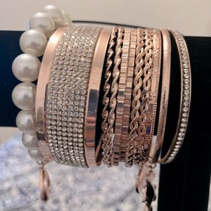 Rose gold bracelet